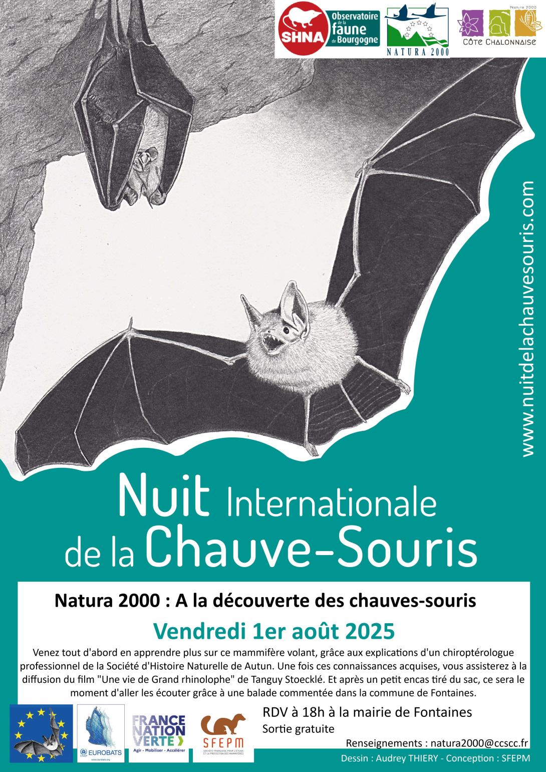 Nuit de la chauves souris Fontaines