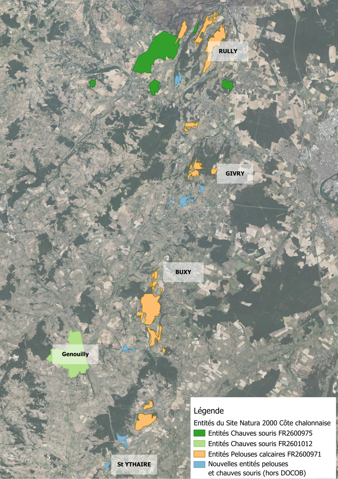 Cartographie générale Site N2000